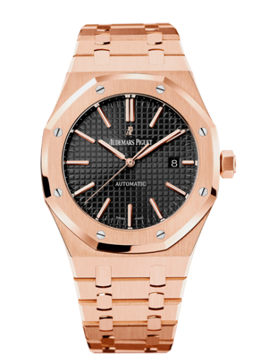 Audemars Piguet Royal Oak 15400 Pink Gold / Black 15400OR.OO.1220OR.01