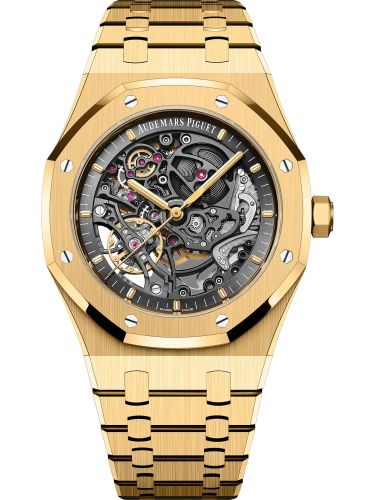Audemars Piguet Royal Oak 41 Double Balance Wheel Openworked Yellow Gold 15407BA.OO.1220BA.01
