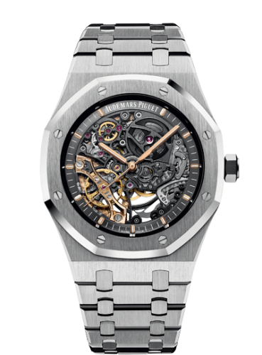 Audemars Piguet Royal Oak 41 Double Balance Wheel Openworked Stainless Steel 15407ST.OO.1220ST.01