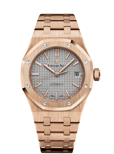 Audemars Piguet Royal Oak 15450 Selfwinding Pink Gold / Grey 15450OR.OO.1256OR.01