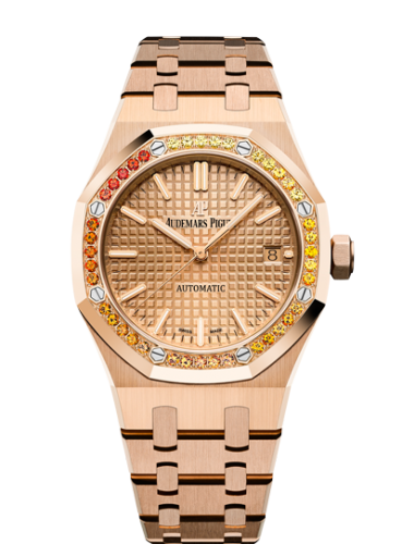 Audemars Piguet Royal Oak 15451 Selfwinding Pink Gold / Pink / Sapphire 15451OR.YY.1256OR.01
