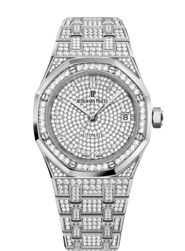 Audemars Piguet Royal Oak Selfwinding 37 White Gold / Diamond / Diamond 15452BC.ZZ.1258BC.01