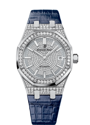Audemars Piguet Royal Oak Selfwinding 37 White Gold / Diamond / Diamond / Strap 15452BC.ZZ.D019CR.01