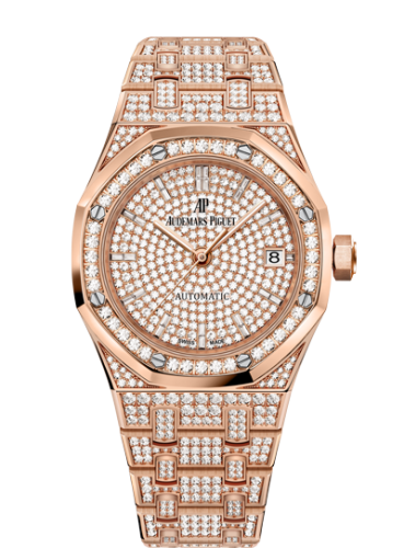 Audemars Piguet Royal Oak 15452 Selfwinding Pink Gold / Diamond / Diamond 15452OR.ZZ.1258OR.02