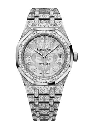 Audemars Piguet Royal Oak 15456 Selfwinding White Gold / Cashmere 15456BC.ZG.1251BC.01