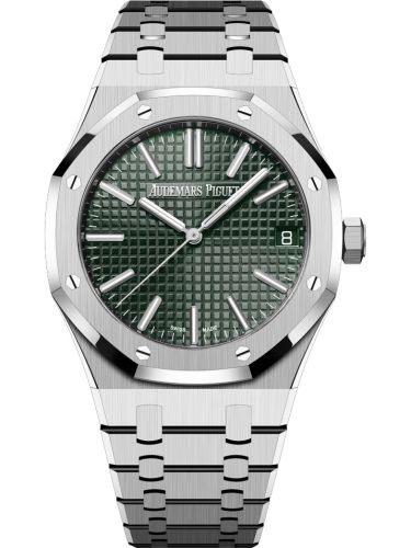 Audemars Piguet Royal Oak Selfwinding 41 Stainless Steel / Green 15510ST.OO.1320ST.09