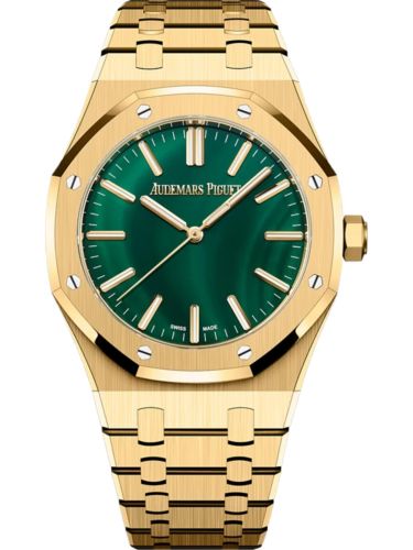 Audemars Piguet Royal Oak Selfwinding 41 Yellow Gold / Malachite 15513BA.OO.1320BA.01