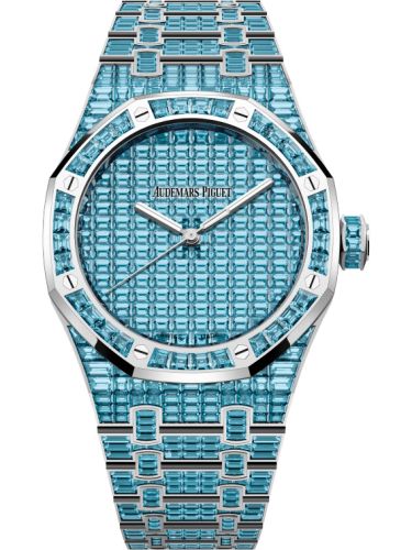 Audemars Piguet Royal Oak Self-Winding 41 Blue Topaz / 50th Anniversary 15514BC.TO.1284BC.01