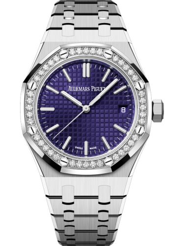 Audemars Piguet Royal Oak Selfwinding 37 White Gold - Diamond / Purple 15551BC.ZZ.1356BC.02