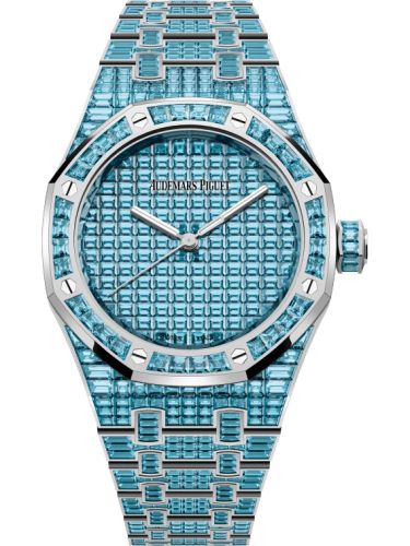 Audemars Piguet Royal Oak Self-Winding 37 Blue Topaz / 50th Anniversary 15554BC.TO.1274BC.01