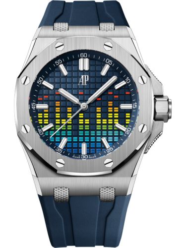 Audemars Piguet Royal Oak Offshore Selfwinding Music Edition Titanium / Blue 15600TI.OO.A343CA.01