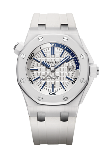 Audemars Piguet Royal Oak Offshore Diver White Ceramic 15707CB.OO.A010CA.01