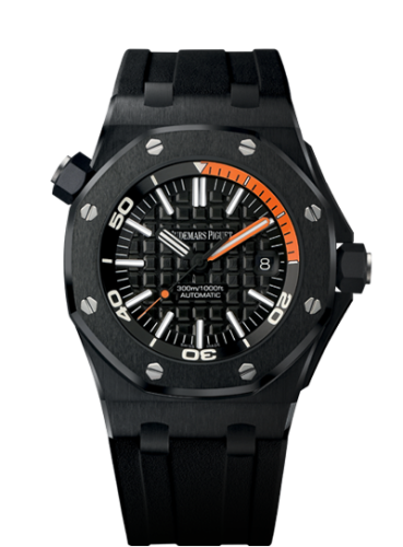 Audemars Piguet Royal Oak Offshore Diver 15707 Black Ceramic / Orange 15707CE.OO.A002CA.01