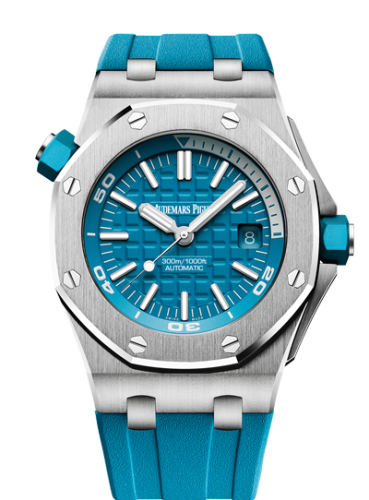 Audemars Piguet Royal Oak Offshore Diver Stainless Steel / Turquoise 15710ST.OO.A032CA.01