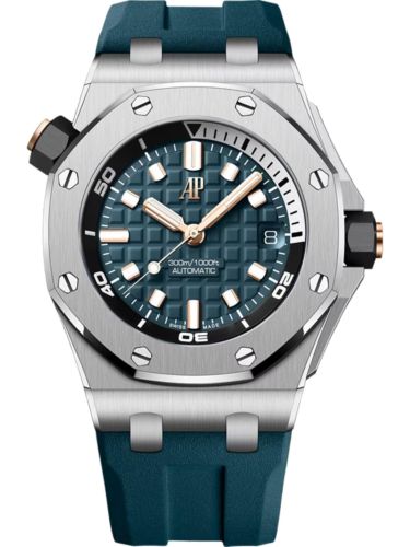 Audemars Piguet Royal Oak Offshore Diver Stainless Steel / Teal Blue 15720ST.OO.A403CA.01