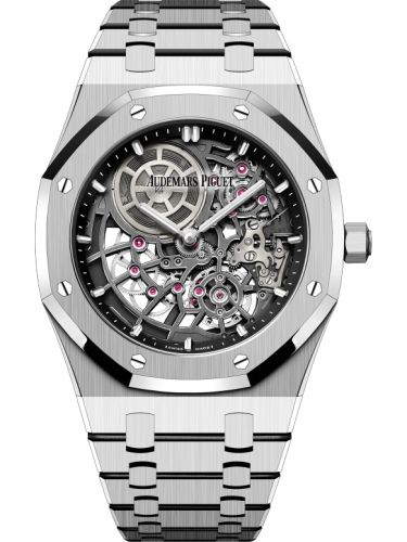 Audemars Piguet Royal Oak Extra-Thin Openworked White Gold 16204BC.OO.1240BC.01