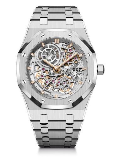 Audemars Piguet Royal Oak Extra-Thin Openworked Stainless Steel / 50th Anniversary 16204ST.OO.1240ST.01