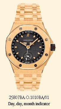 Audemars Piguet Royal Oak OffShore 25807 Full Calendar Yellow Gold / Blue / Bracelet 25807BA.O.1010BA/01