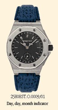 Audemars Piguet Royal Oak OffShore 25808 Full Calendar Blue 25808ST.O.0009/01