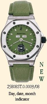 Audemars Piguet Royal Oak OffShore 25808 Full Calendar Green 25808ST.O.0009/08