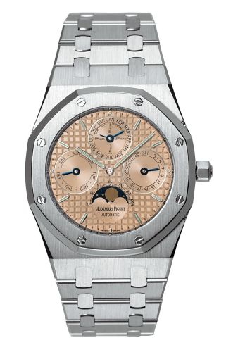 Audemars Piguet Royal Oak 25820 Perpetual Calendar Platinum / Salmon 25820PT.O.0944PT.04
