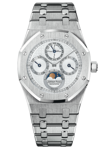 Audemars Piguet Royal Oak Perpetual Calendar Stainless Steel / Platinum / Silver 25820SP.OO.0944SP.03