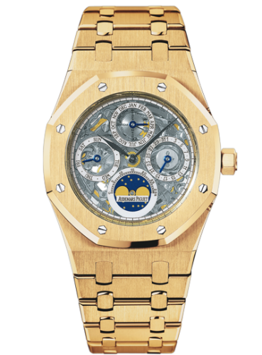 Audemars Piguet Royal Oak Perpetual Calendar Openworked Yellow Gold 25829BA.OO.0944BA.01