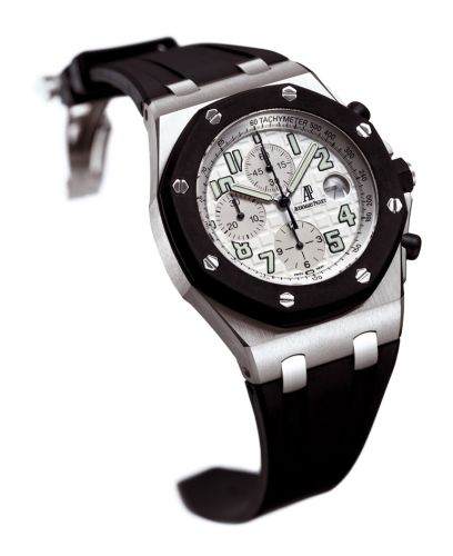 Audemars Piguet Royal Oak OffShore 25940 Chronograph Rubberclad Stainless Steel / Silver 25940SK.OO.D002CA.02