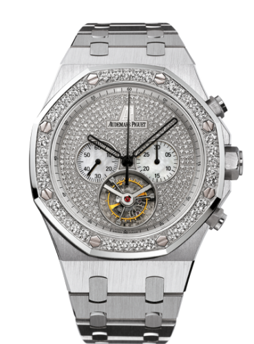 Audemars Piguet Royal Oak Tourbillon Chronograph White Gold / Diamond 26039BC.ZZ.1205BC.01