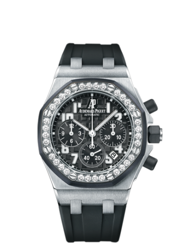 Audemars Piguet Royal Oak OffShore 26048 Lady Chronograph Stainless Steel / Black 26048SK.ZZ.D002CA.01