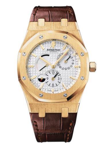 Audemars Piguet Royal Oak Dual Time Yellow Gold / Strap 26120BA.OO.D088CR.01