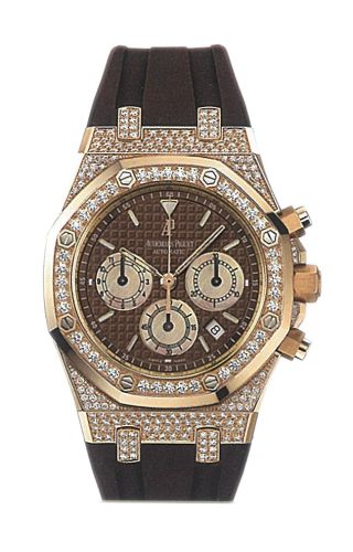 Audemars Piguet Royal Oak 26129 Chronograph Pink Gold / Brown 26129OR.ZZ.D080CA.01