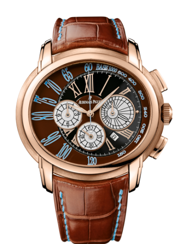 Audemars Piguet Millenary Chronograph Pink Gold / Brown 26145OR.OO.D095CR.01