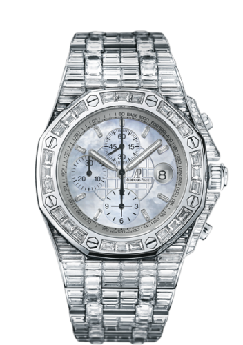 Audemars Piguet Royal Oak OffShore 26174 Chronograph Baguette / MOP 26174BC.ZZ.8042BC.01