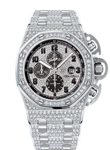 Audemars Piguet Royal Oak OffShore 26215 T3 White Gold / Diamond / Bracelet 26215BC.ZZ.1239BC.01
