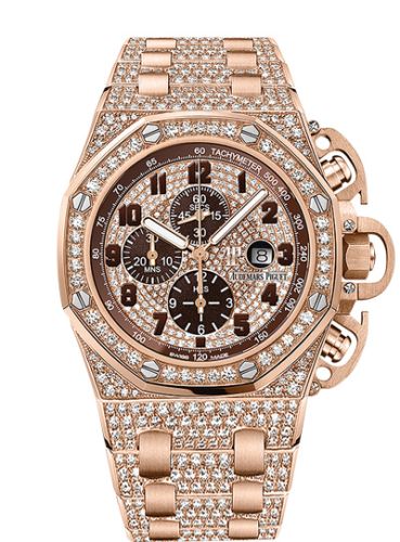 Audemars Piguet Royal Oak OffShore 26215 T3 Pink Gold / Diamond / Bracelet 26215OR.ZZ.1239OR.01