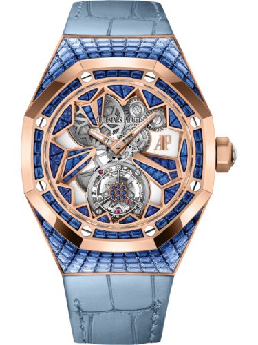 Audemars Piguet Royal Oak Concept Flying Tourbillon Pink Gold / Baguette Sapphire 26228OR.SS.D314CR.01