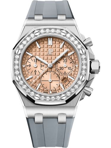 Audemars Piguet Royal Oak OffShore 26231 Lady Chronograph Stainless Steel - Diamond / Salmon 26231ST.ZZ.A178CA.01