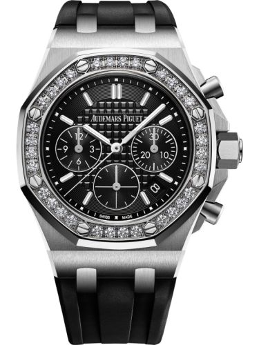 Audemars Piguet Royal Oak OffShore 26231 Lady Chronograph Stainless Steel / Black / Diamond 26231ST.ZZ.D002CA.01