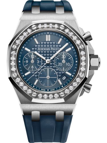 Audemars Piguet Royal Oak OffShore 26231 Lady Chronograph Stainless Steel / Blue / Diamond 26231ST.ZZ.D027CA.01