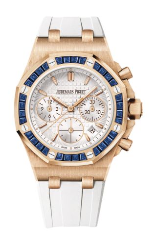 Audemars Piguet Royal Oak OffShore Lady Chronograph Pink Gold / Silver / Bartorelli 26236OR.SS.D010CA.01