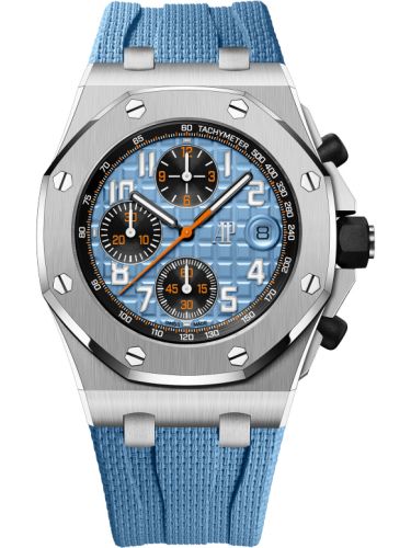 Audemars Piguet Royal Oak Offshore Stainless Steel / Blue / Rubber 26238ST.OO.A340CA.01