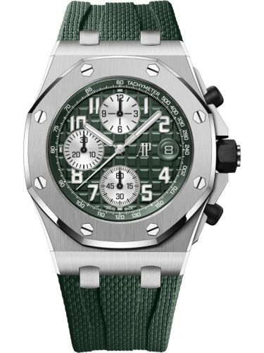 Audemars Piguet Royal Oak Offshore Titanium / Khaki / Rubber 26238TI.OO.A056CA.01