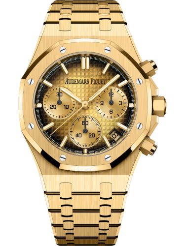 Audemars Piguet Royal Oak Chronograph 41 Yellow Gold / Smoked Champagne 26240BA.OO.1320BA.02