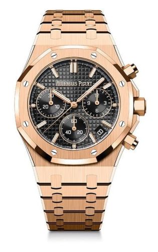Audemars Piguet Royal Oak Chronograph 41 Pink Gold / Black / 50th Anniversary 26240OR.OO.1320OR.02