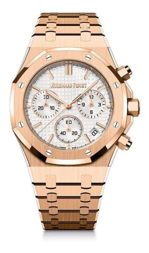Audemars Piguet Royal Oak Chronograph 41 Pink Gold / Silver / 50th Anniversary 26240OR.OO.1320OR.03