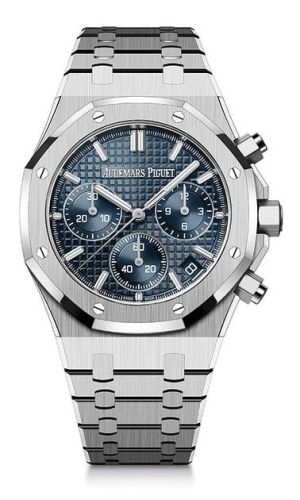 Audemars Piguet Royal Oak Chronograph 41 Stainless Steel / Blue / 50th Anniversary 26240ST.OO.1320ST.01
