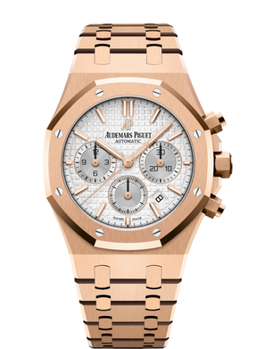 Audemars Piguet Royal Oak Chronograph 38 Pink Gold / Silver 26315OR.OO.1256OR.02