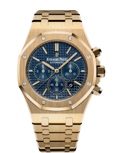 Audemars Piguet Royal Oak Chronograph 41 Yellow Gold / Blue 26320BA.OO.1220BA.02