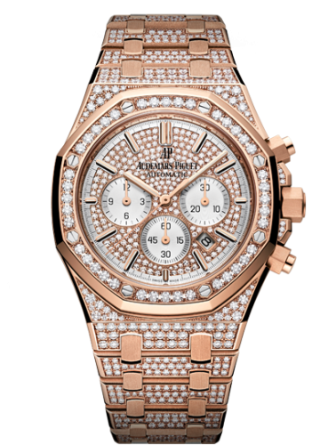 Audemars Piguet Royal Oak Chronograph 41 Pink Gold / Haute Joaillerie 26322OR.ZZ.1222OR.01